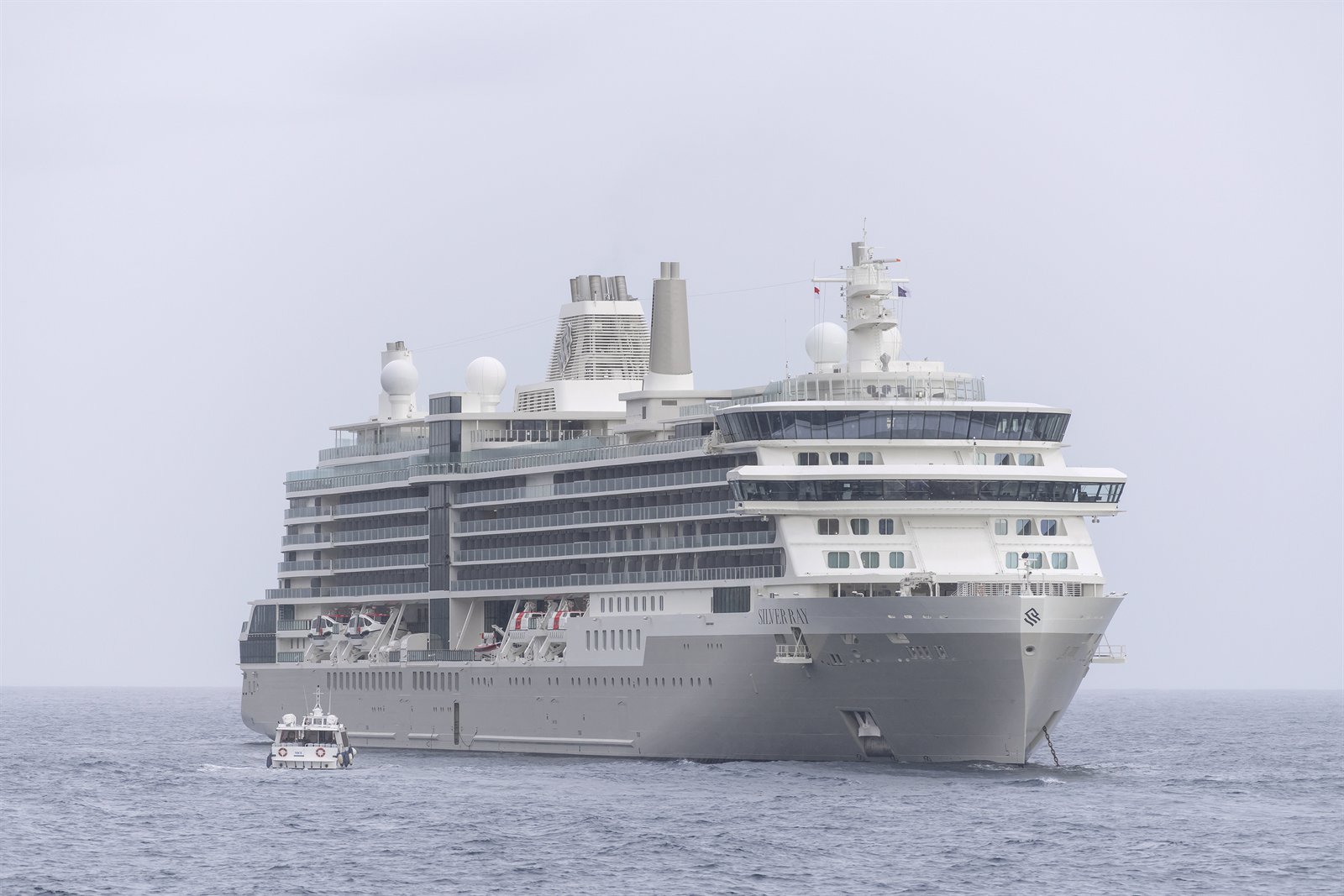 Foto do navio Silver Ray em navegacao no Mediterraneo, em maio de 2025.